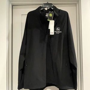 Cutter and Buck John Deere new weathertec jacket. Size XXL. New with tags
